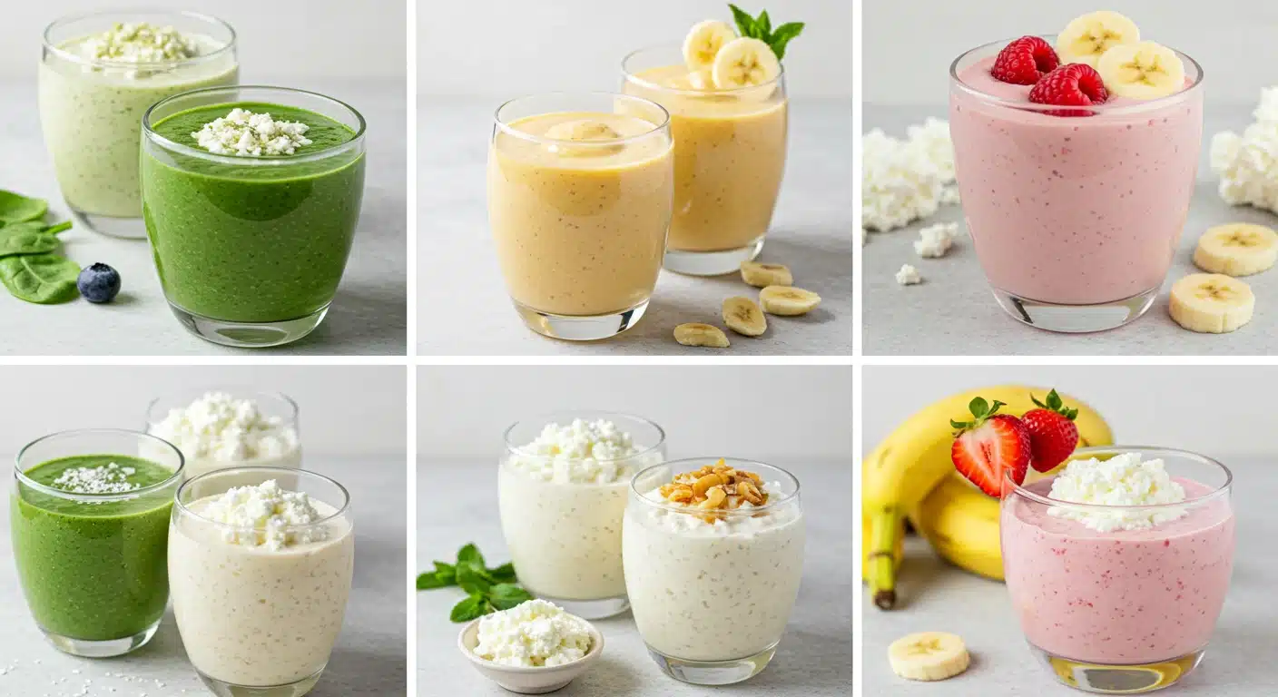 Cottage Cheese Breakfast Smoothies and Shakes