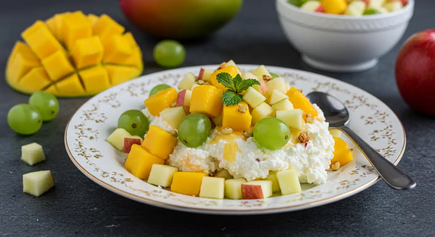 cottage cheese and fruit