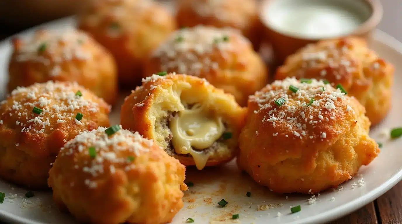 the best gralic Parmesan-Cheeseburger