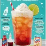 Dirty soda recipes card