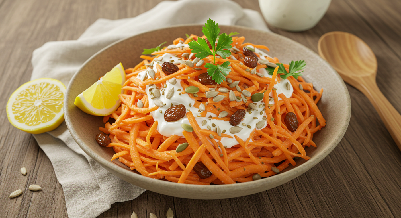 Carrot and seed salad