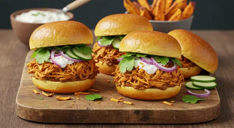 Jackfruit Rendang Sliders