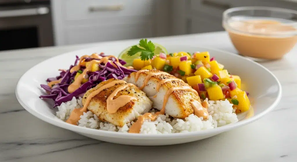 Fish Taco Bowls