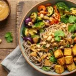 Roasted Vegetables with Tofu