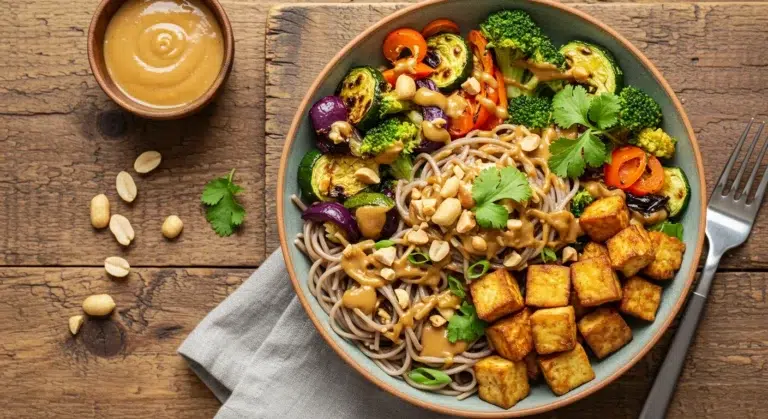 Roasted Vegetables with Tofu