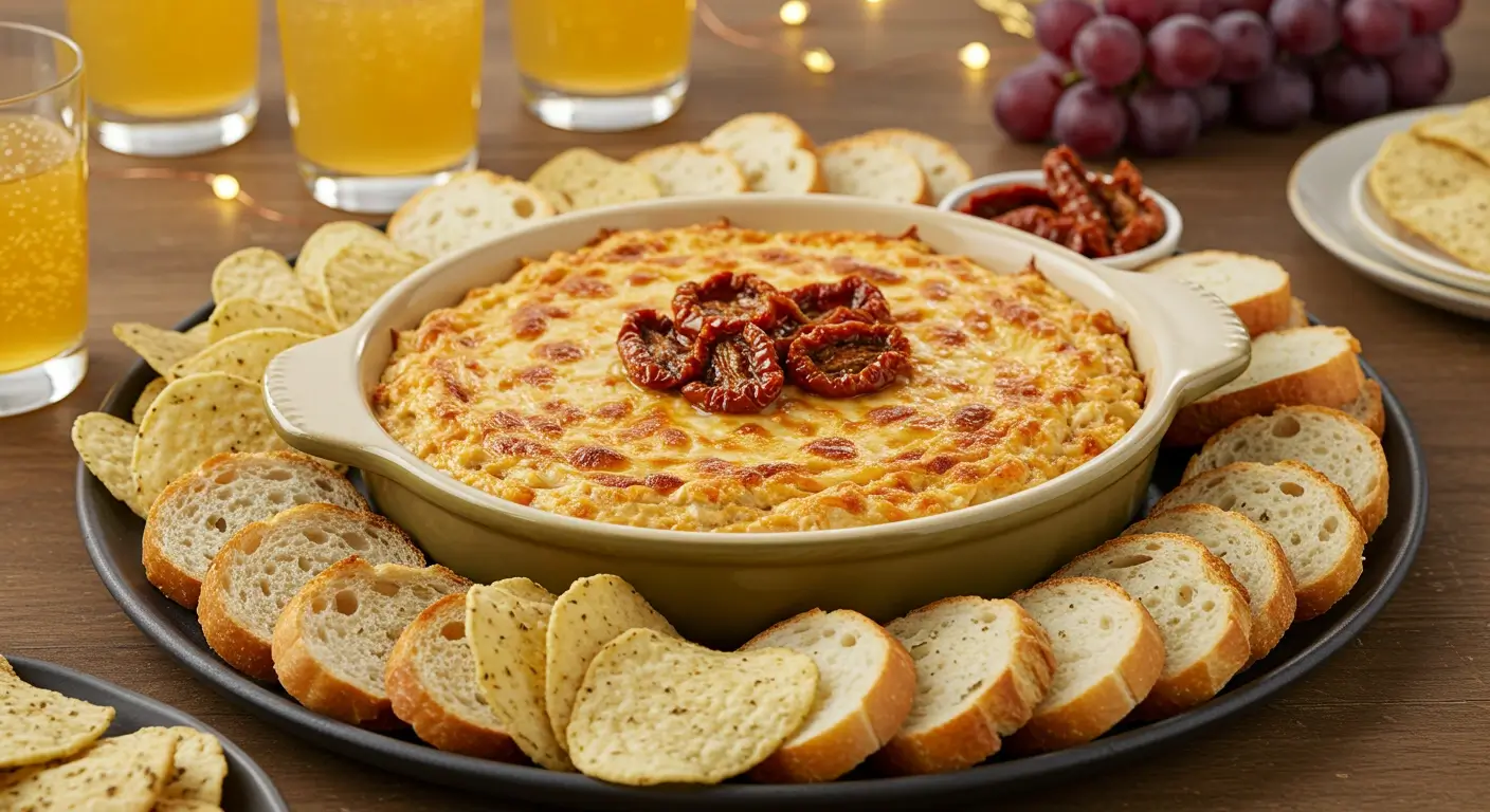 marry-me-chicken-dip-serving