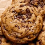 Chewy Pumpkin Chocolate Chip Cookies with Brown Butter
