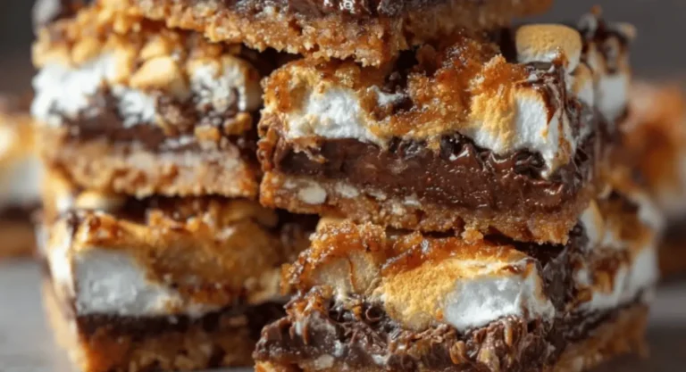 Gooey S’mores Seven Layer Bars Recipe