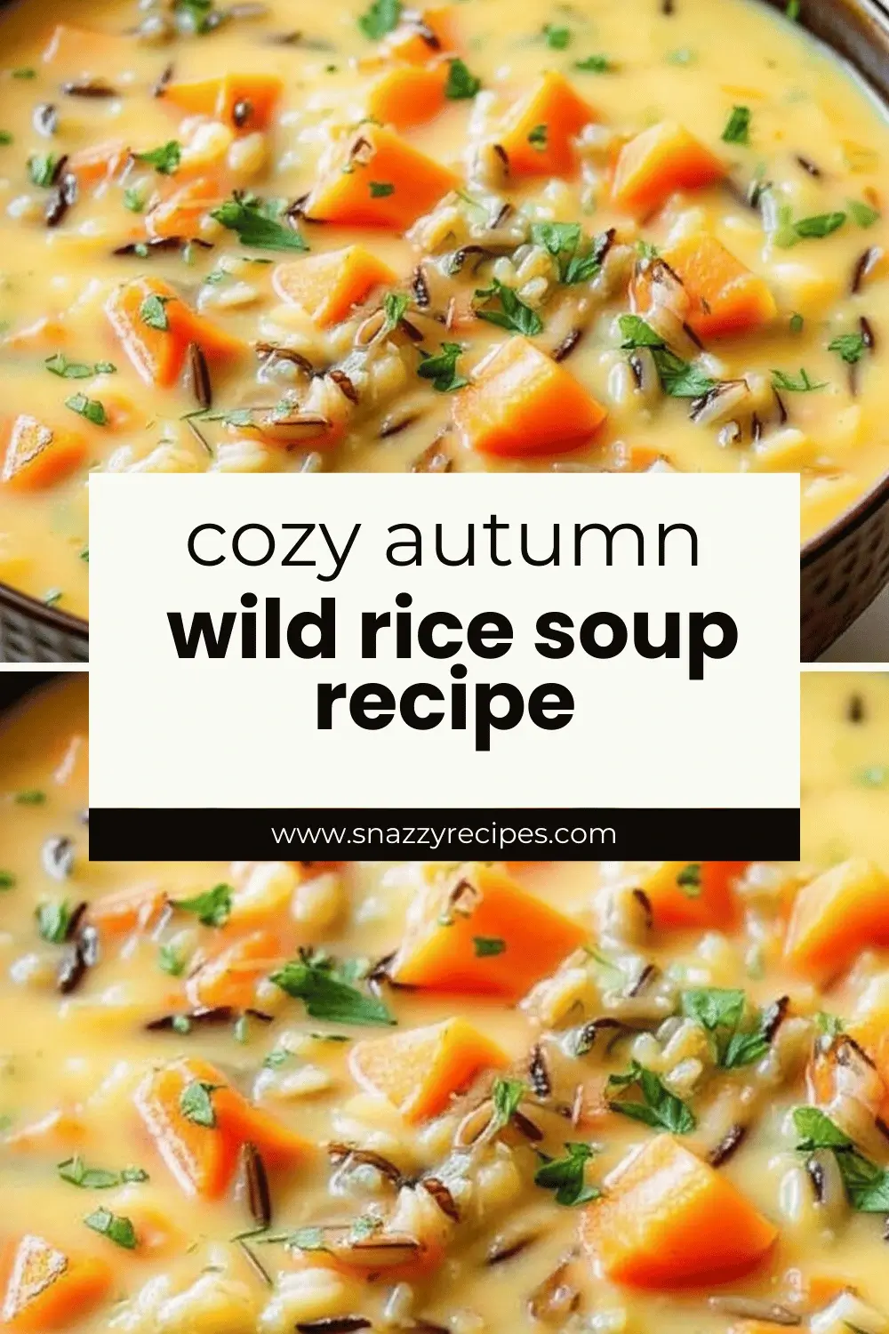 cozy autumn wild rice soup recipe