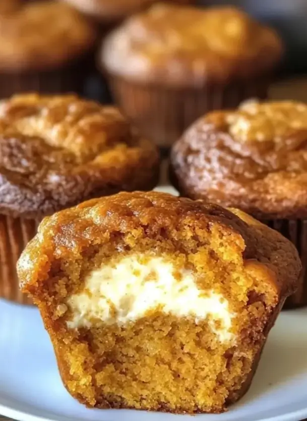 PUMPKIN CHEESE MUFFINS
