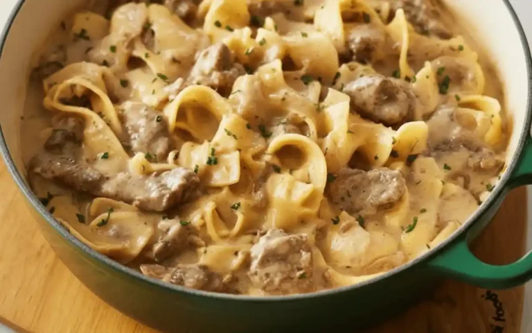 Slow Cooker Beef Stroganoff: Creamy Comfort in Every Bite