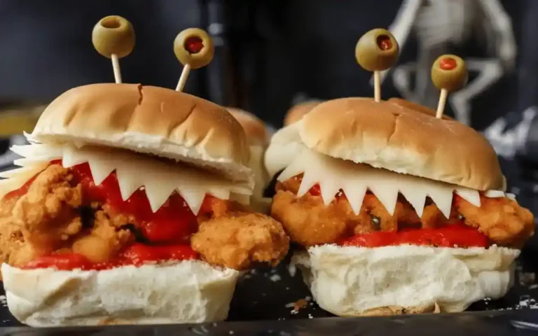 Spooky Halloween Chicken Parm Sliders: Perfect Party Bites for Fall
