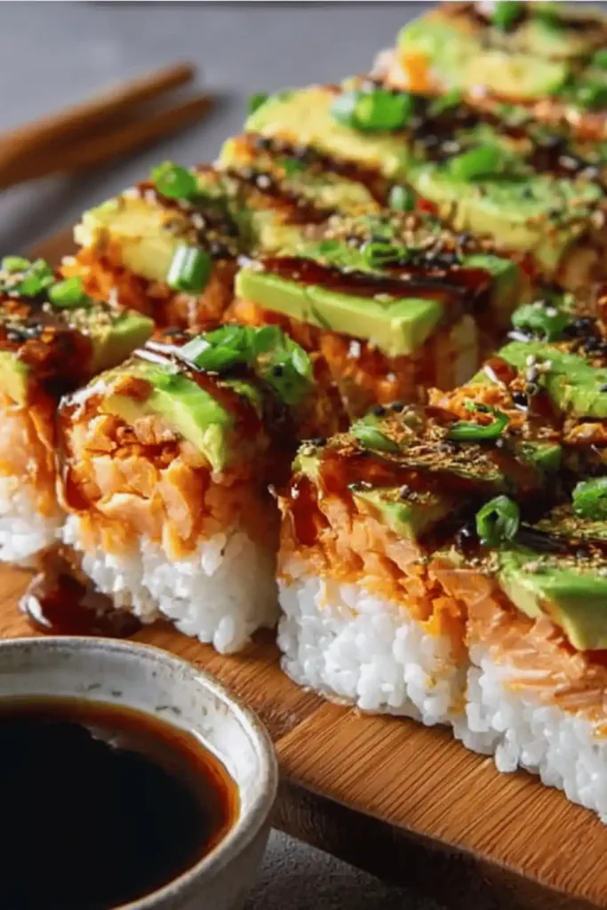 Salmon Sushi Bake: 5 Spicy Family Favorites