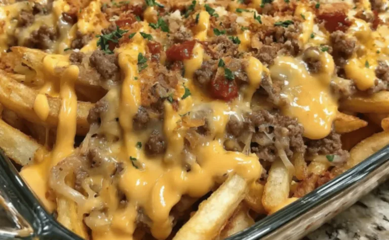 Cheeseburger French Fry Casserole