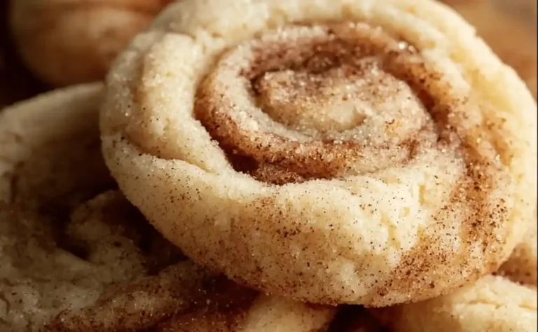 Soft and Chewy Cinnamon Roll Sugar Cookies Recipe