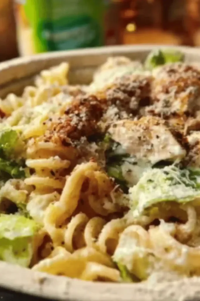 Chicken Caesar Pasta Salad Recipe
