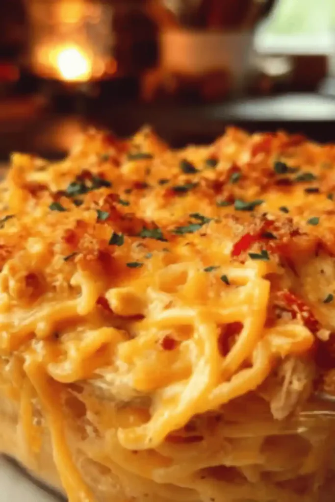 spicy pasta bake