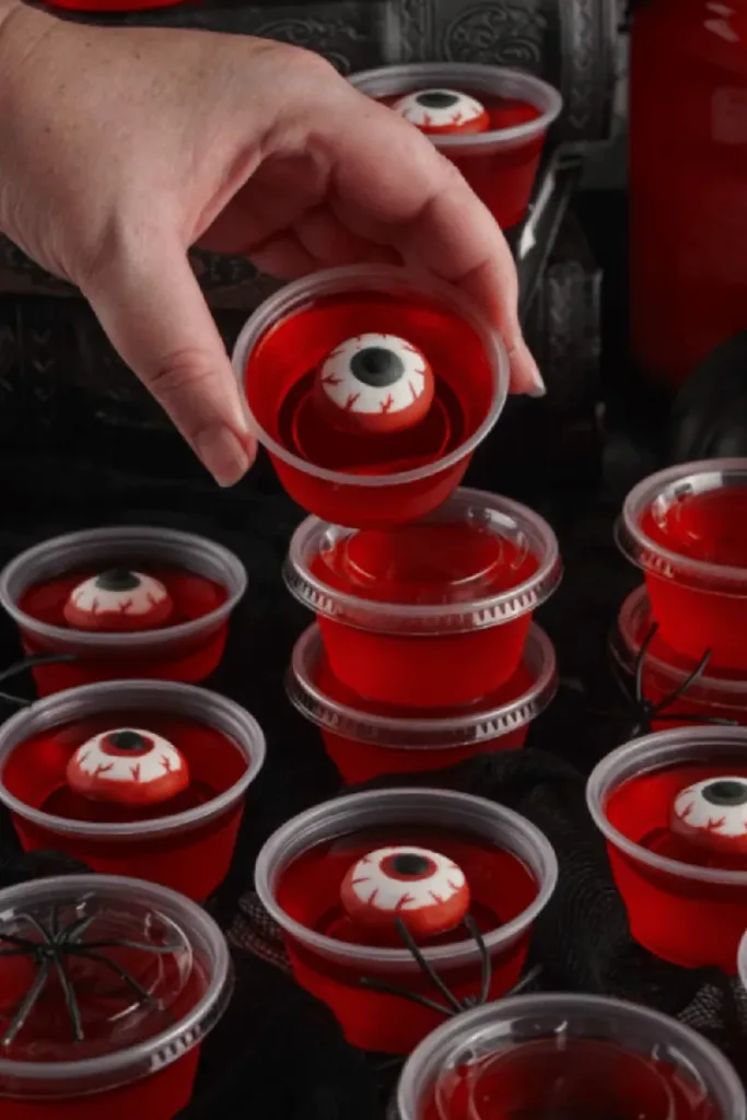 Halloween Eyeball Jello Shots – Creepy Fun Dessert Idea