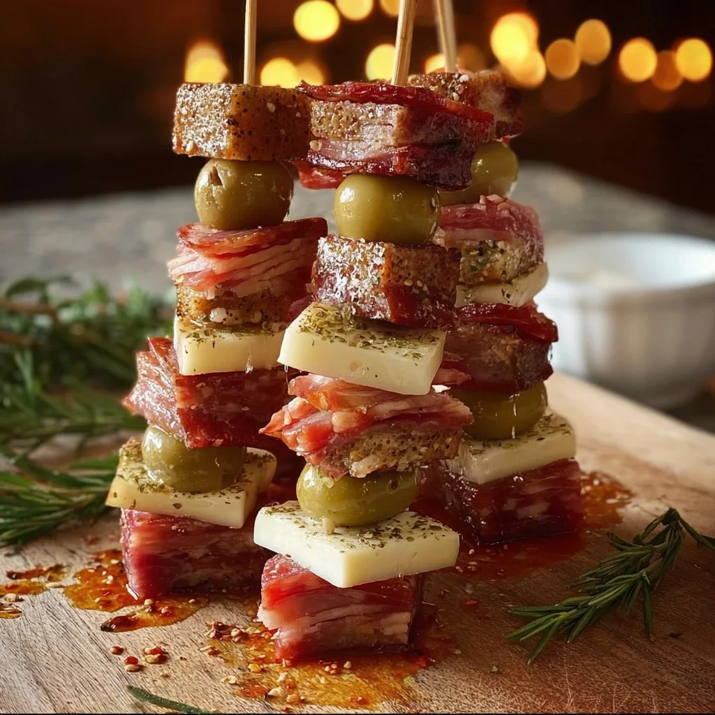 Charcuterie Tree Skewers