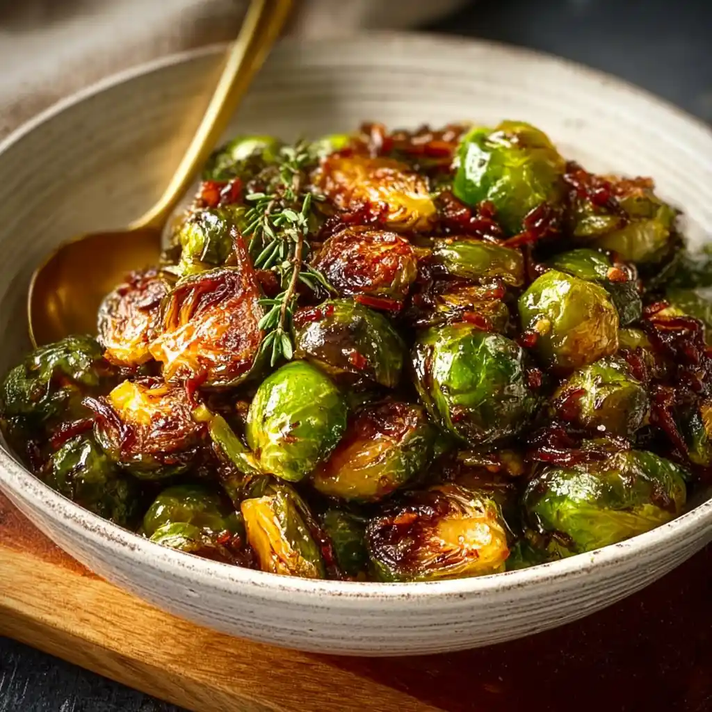 Balsamic Honey Brussels Sprouts Recipe