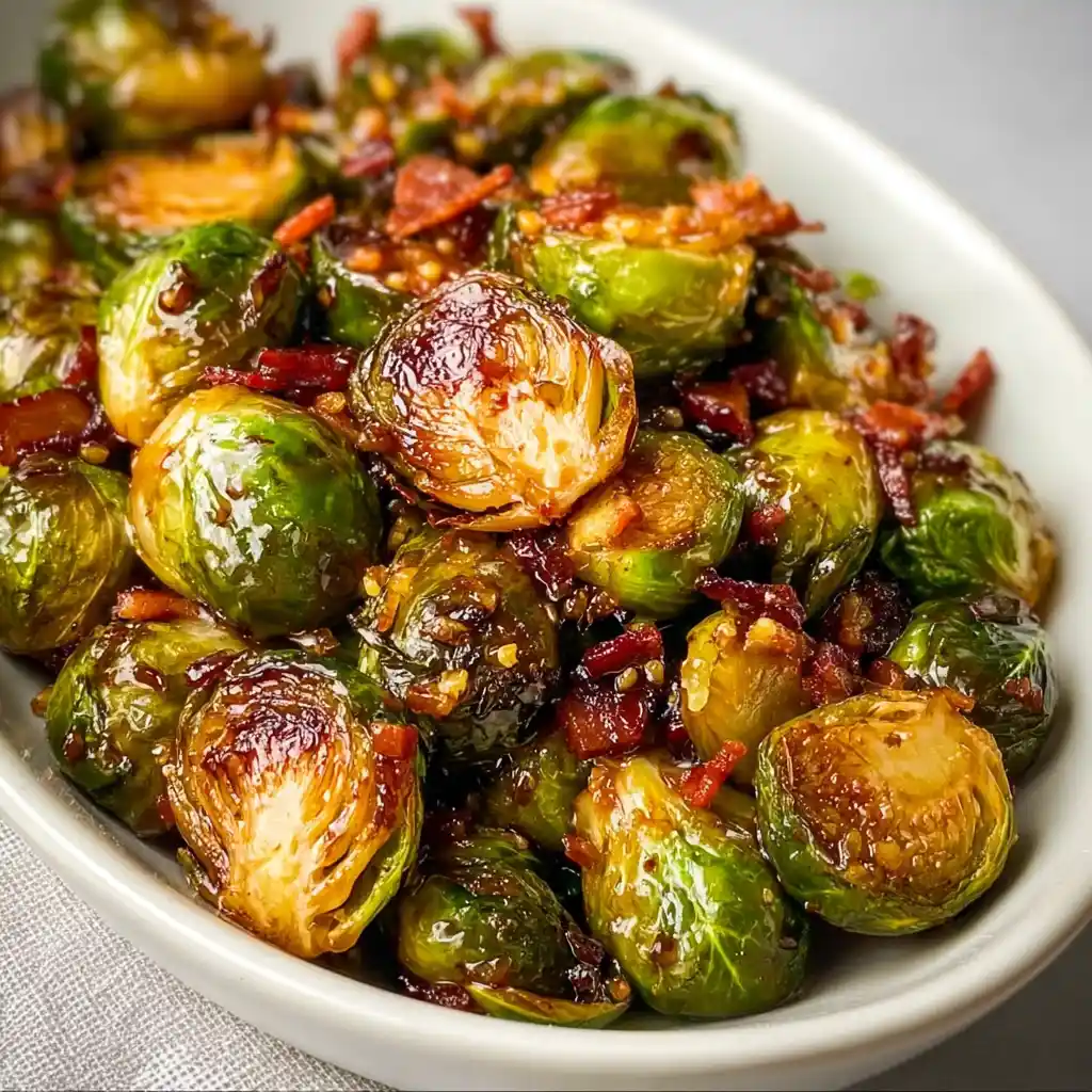 Best Balsamic Honey Brussels Sprouts