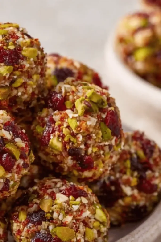Best Cranberry Pistachio Bites Recipe
