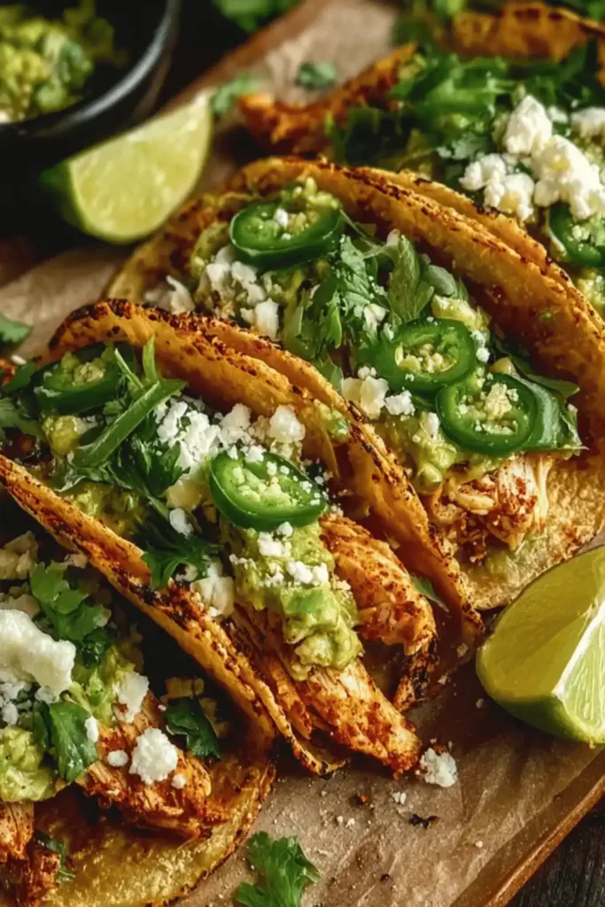 Poblano Chicken Tacos: 5 Easy & Tasty Weeknight Meals
