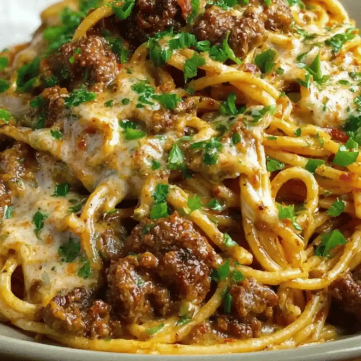 Cajun Beef Spaghetti