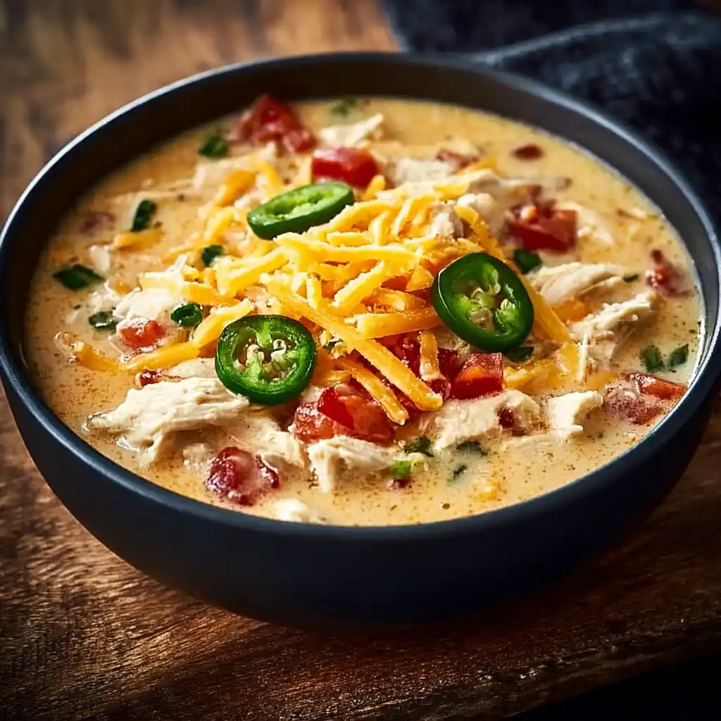 Chicken Jalapeno Popper Soup recipe