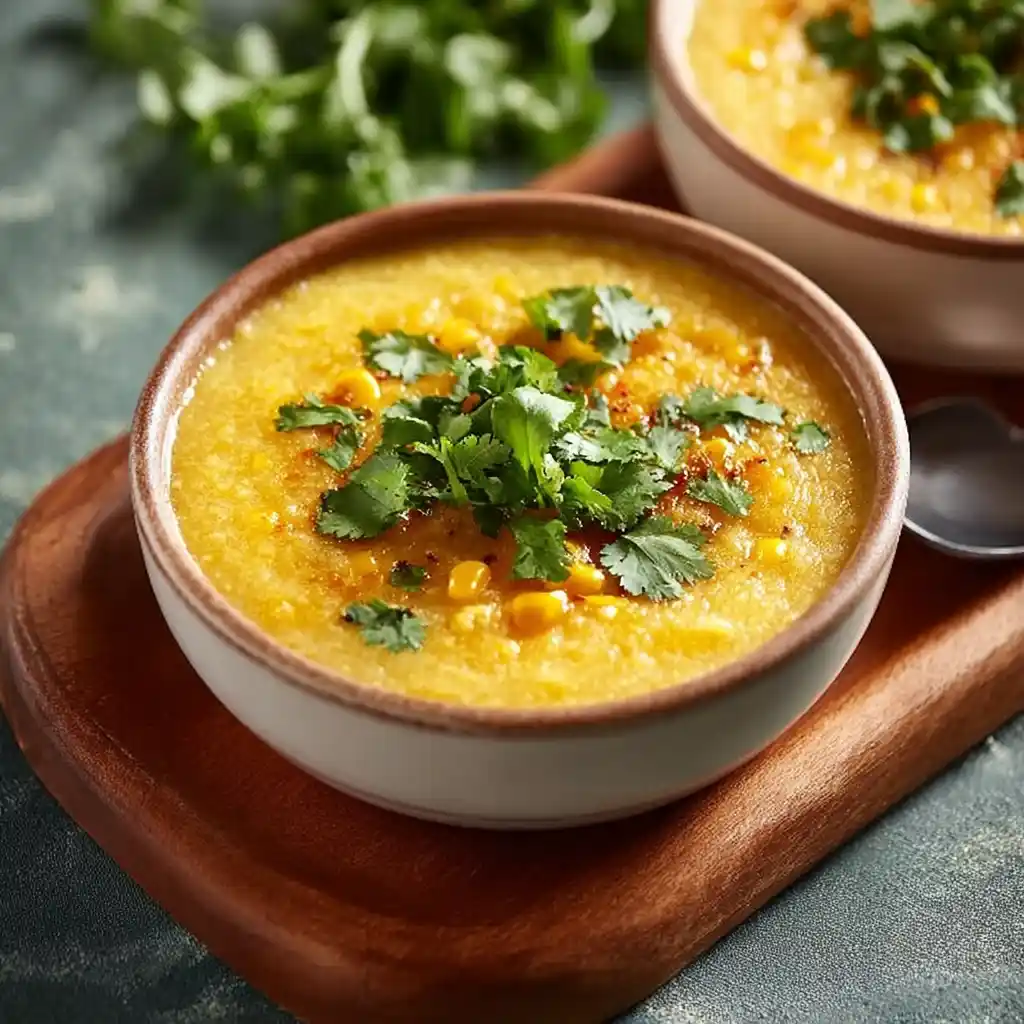 Corn Pudding recipe card