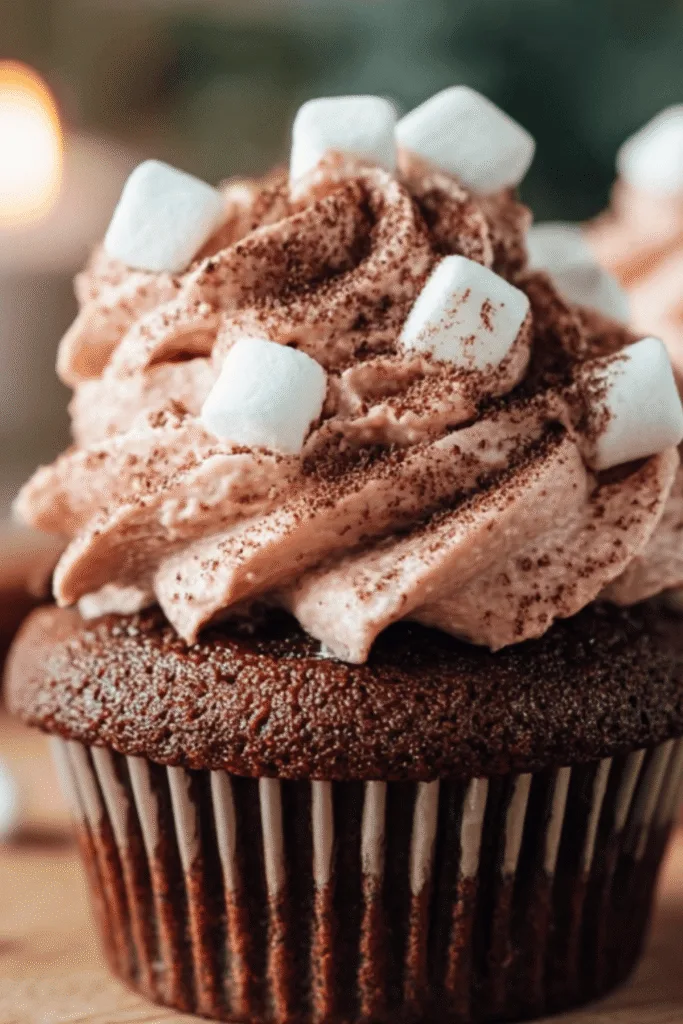Easy  Hot Chocolate Cupcakes recipe