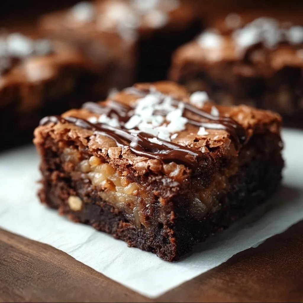 Samoa Brownies