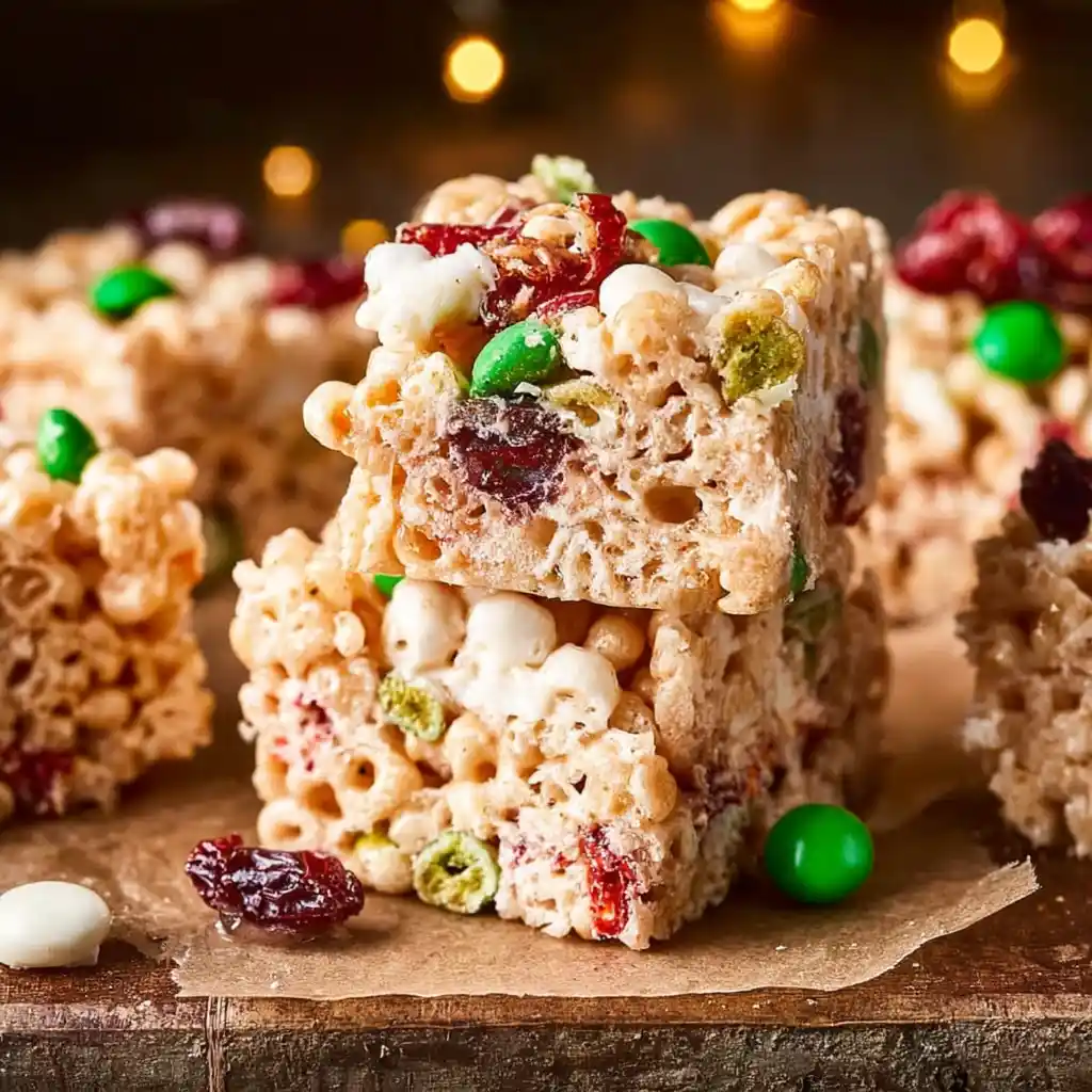 Holiday Rice Krispie Treats recipe