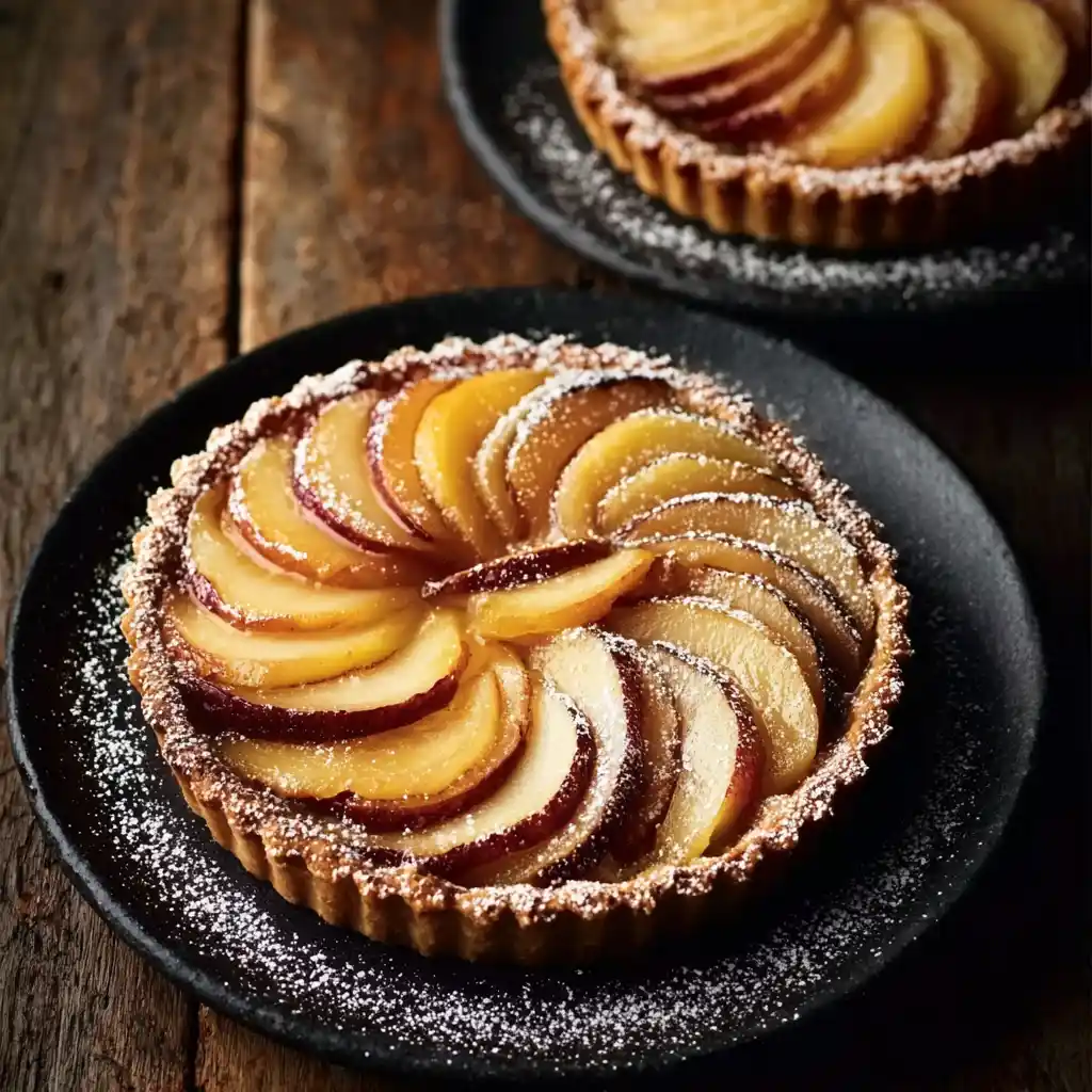 Easy Irresistible Quince and Pear Tart with Sweet Cream Ice Cream Recipe