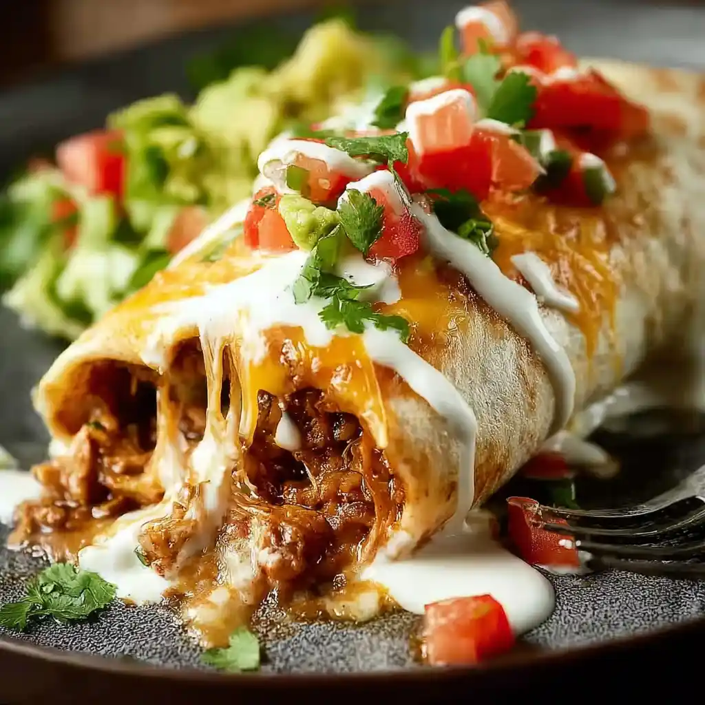 Irresistible Smothered Burritos recipe