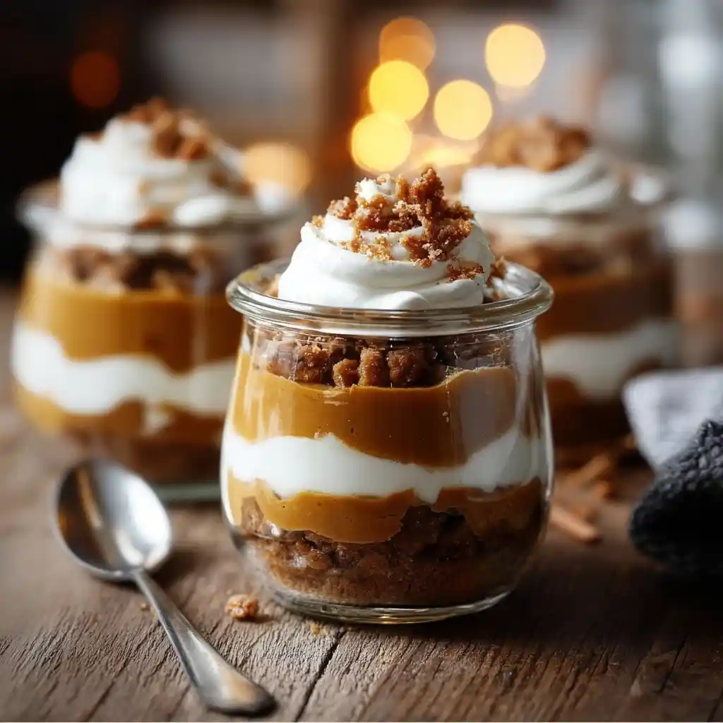 Pumpkin Pie Parfaits easy recipe