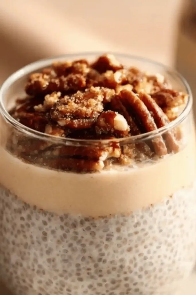 Southern Pecan Pie in a Jar: Healthy Delight