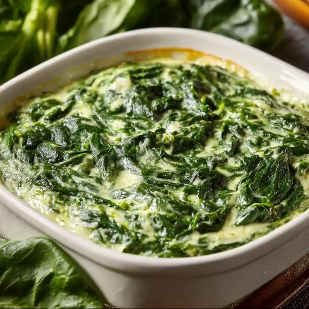 Stovetop Creamed Spinach recipe