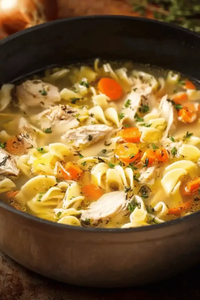 Easy Turkey Noodle Soup recipe