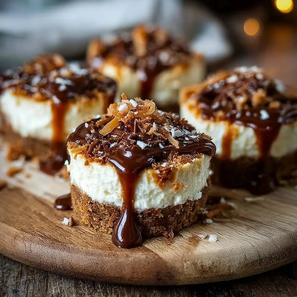 Mini Samoas Cheesecakes: An Incredible Ultimate Recipe You'll Adore