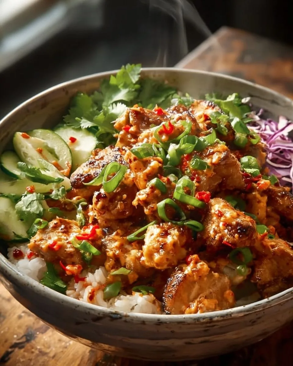 Bang Bang Chicken Bowl