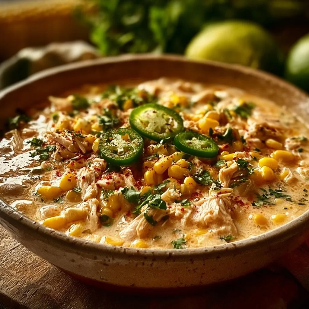 Mexican Street Corn White Chicken Chili