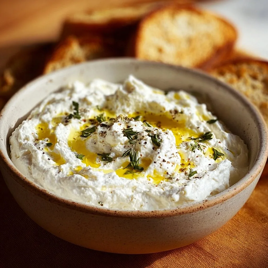 Tasty Whipped Feta Appetizer Spread