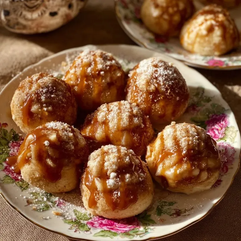 Delicious Apple Pie Bombs with golden crust and apple filling.