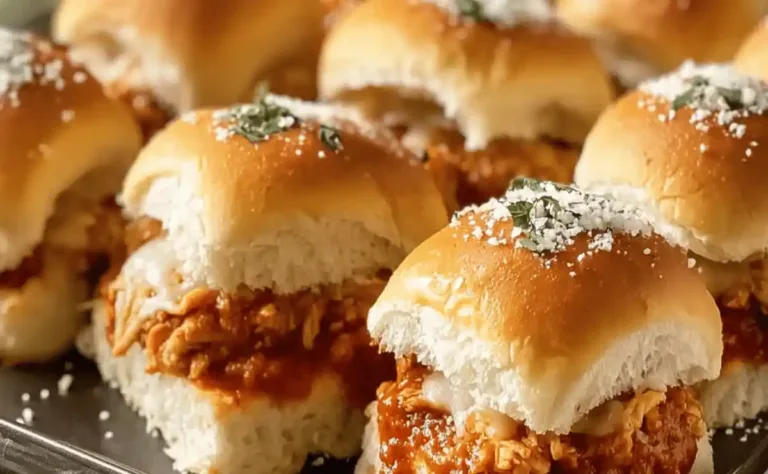 Irresistible Chicken Parmesan Sliders Recipe Everyone Will Love