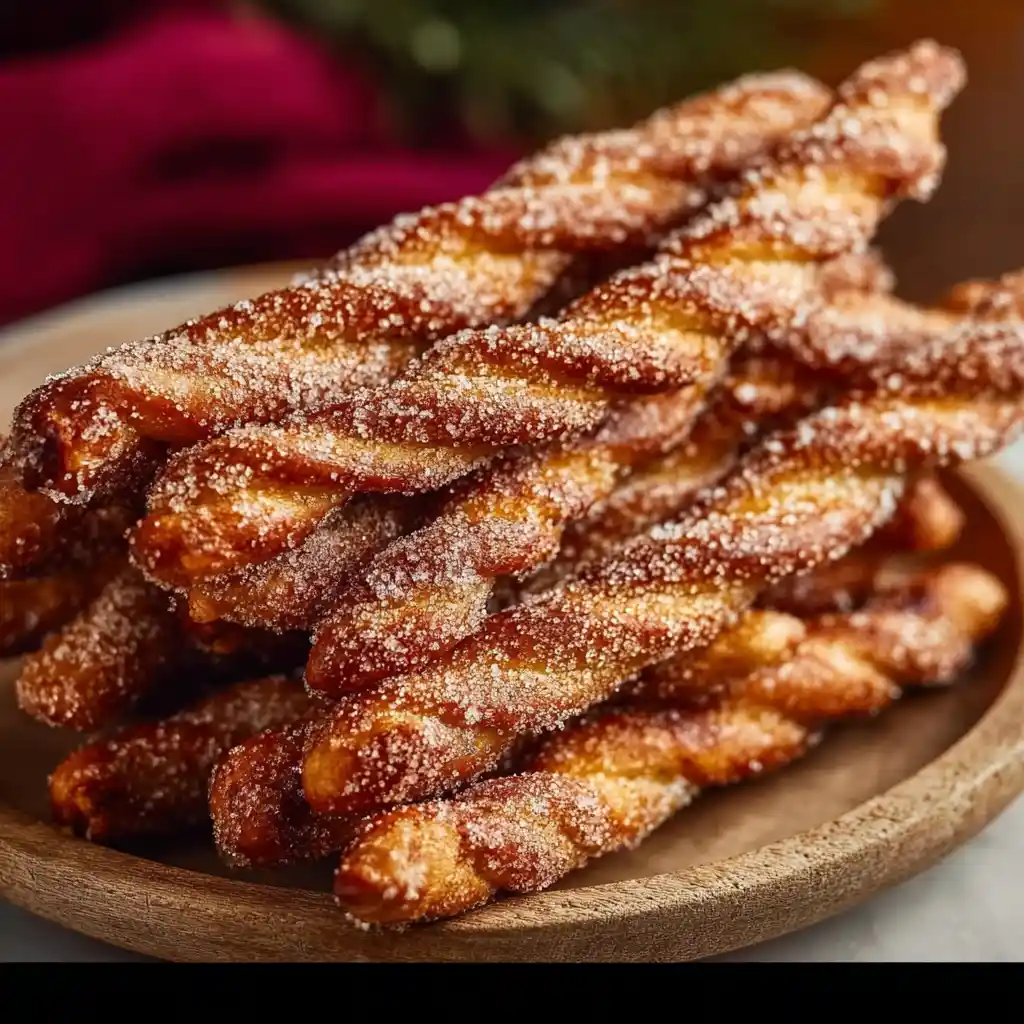 cinnamon sugar pretzel sticks Recipe