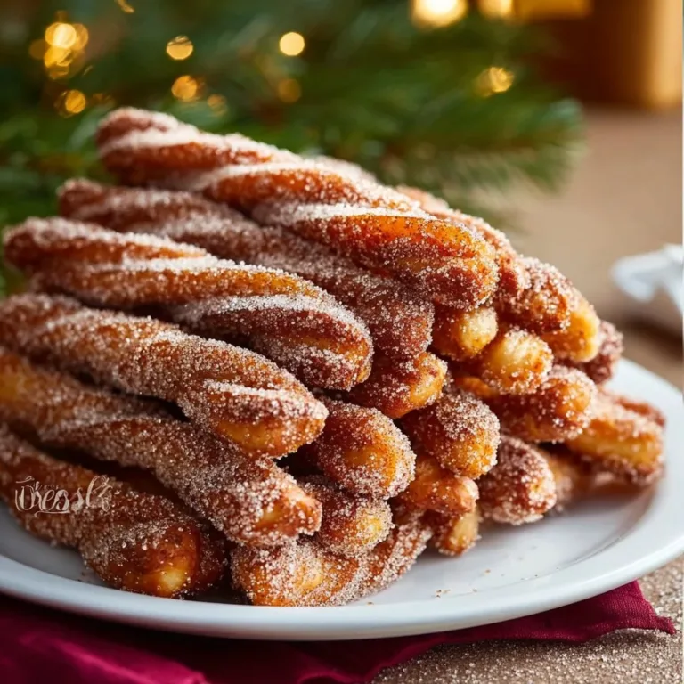 Delicious cinnamon sugar pretzel sticks sprinkled with sweet cinnamon sugar.