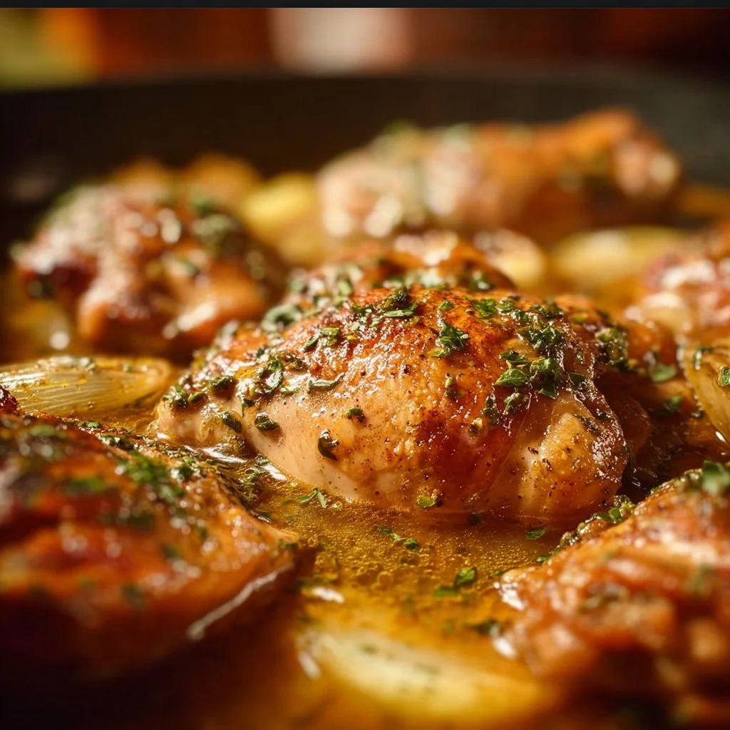 Delicious Crock Pot Angel Chicken dish ready to serve.