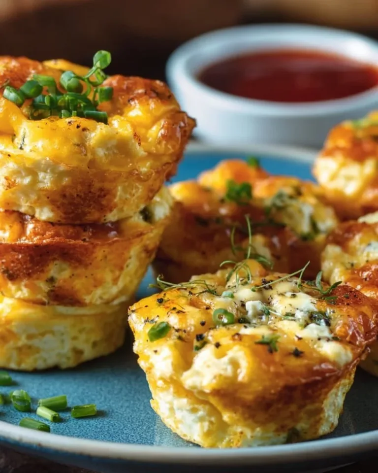 High protein cottage cheese egg bites for a healthy breakfast