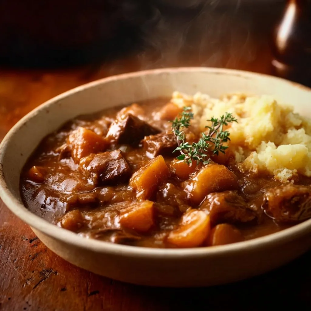 Fall Apple Cider Stew Mash